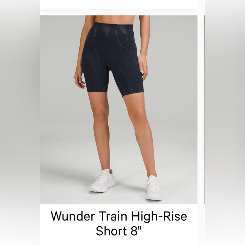 Lululemon Athletica Wunder Train High Rise Short 8”